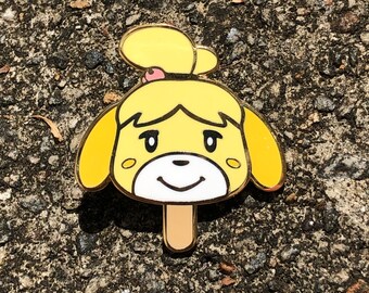 Isabelle Ice Cream Bar Enamel Pin