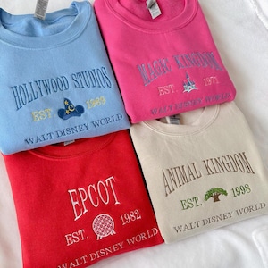 The Magical Parks Collection | Embroidered Sweatshirt