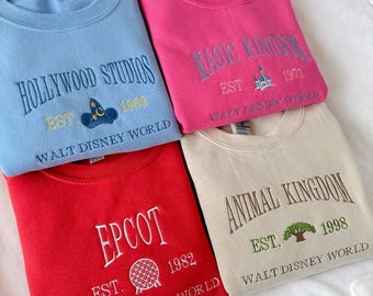 The Magical Parks Collection | Embroidered Sweatshirt