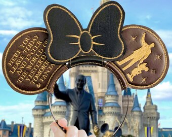 Here You Leave Today.. Inspired Embroidered Mouse Ears