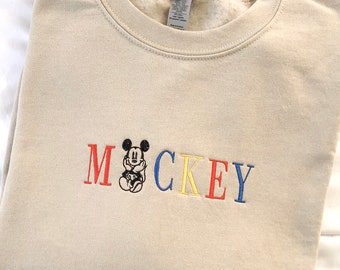Magical Mouse Embroidered Sweatshirt