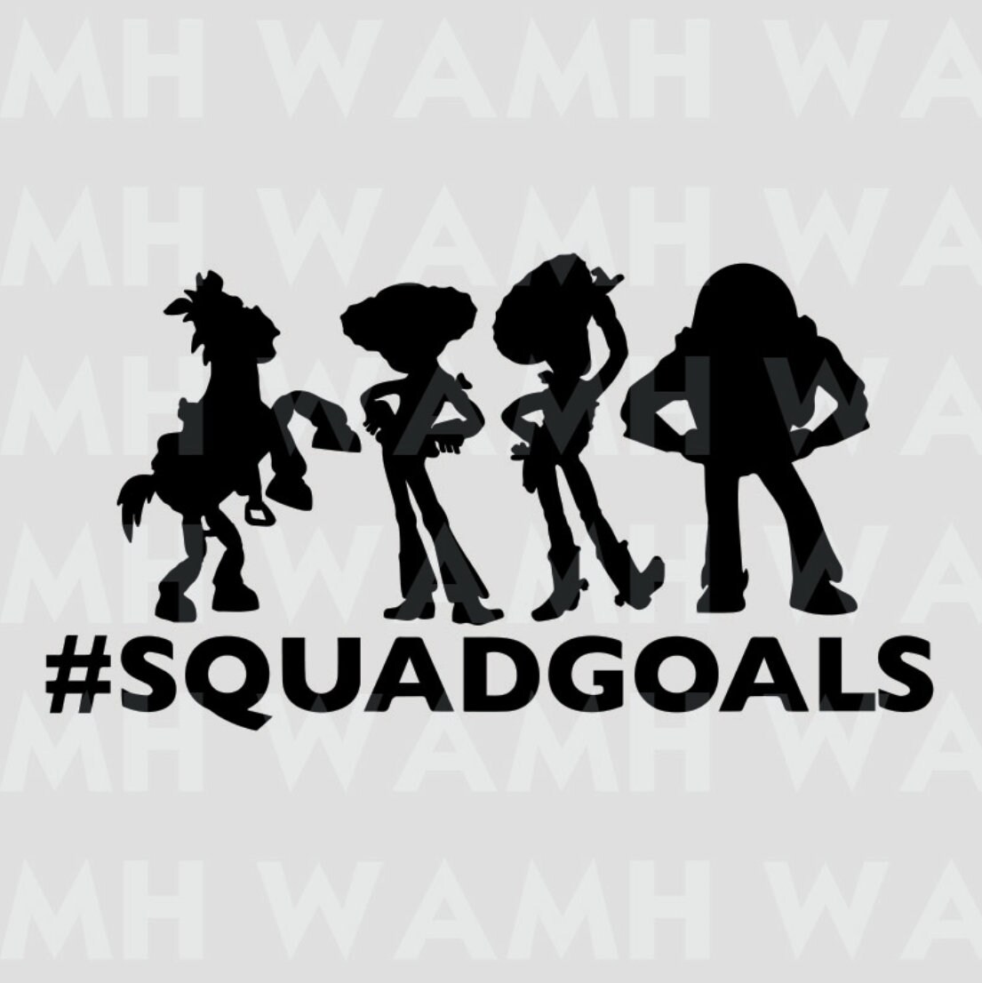 Download Disney Toy Story Squad Goals SVG DXF PNG File | Etsy