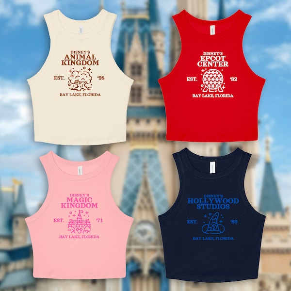 Magical Parks Crop Tank Top