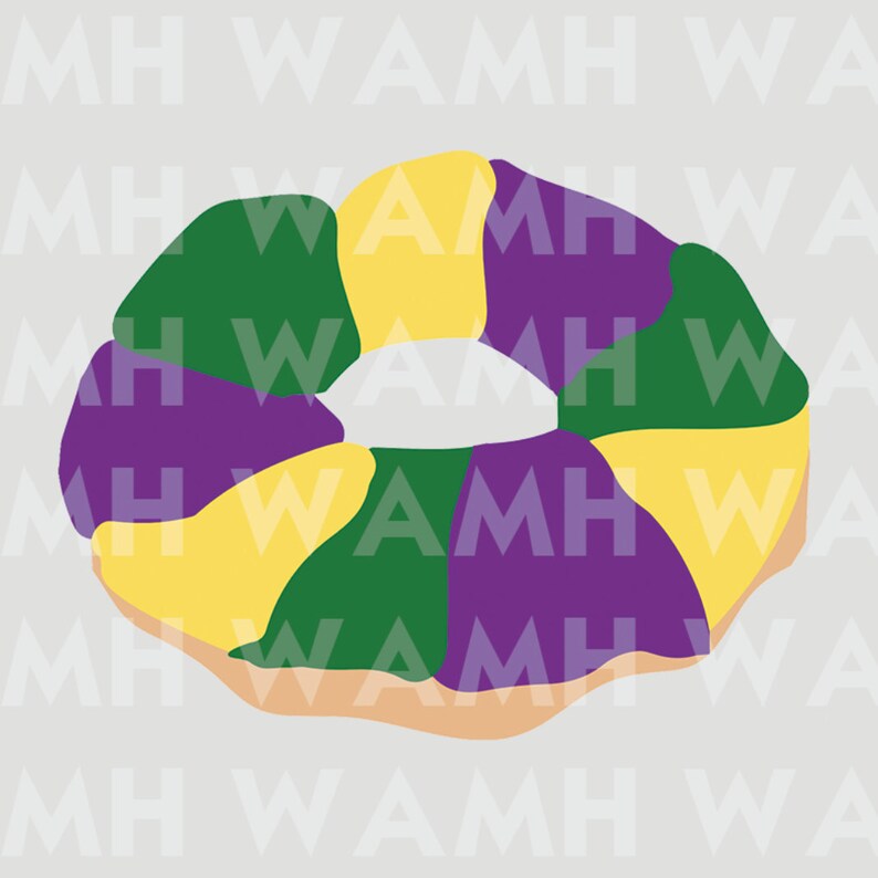 king cake mardi gras