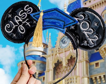 Class Of *Custom Year* Embroidered Mouse Ears