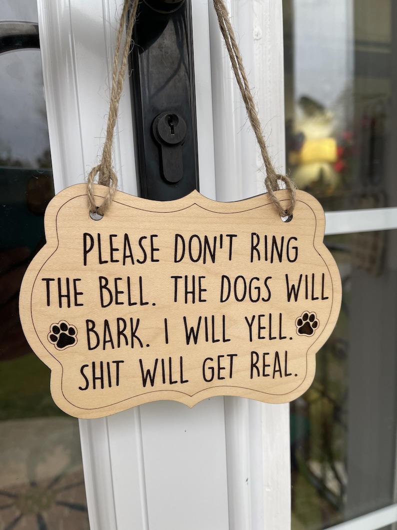 doorbell-dog-sign-protective-dog-sign-do-not-ring-bell-etsy