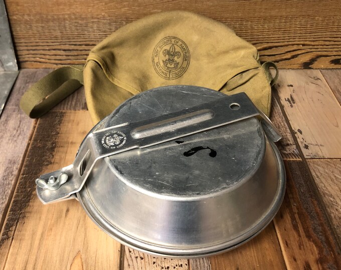 Vintage Boy Scouts Mess Kit Etsy