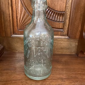 Vintage Weiss Beer Brewing Company Bottle