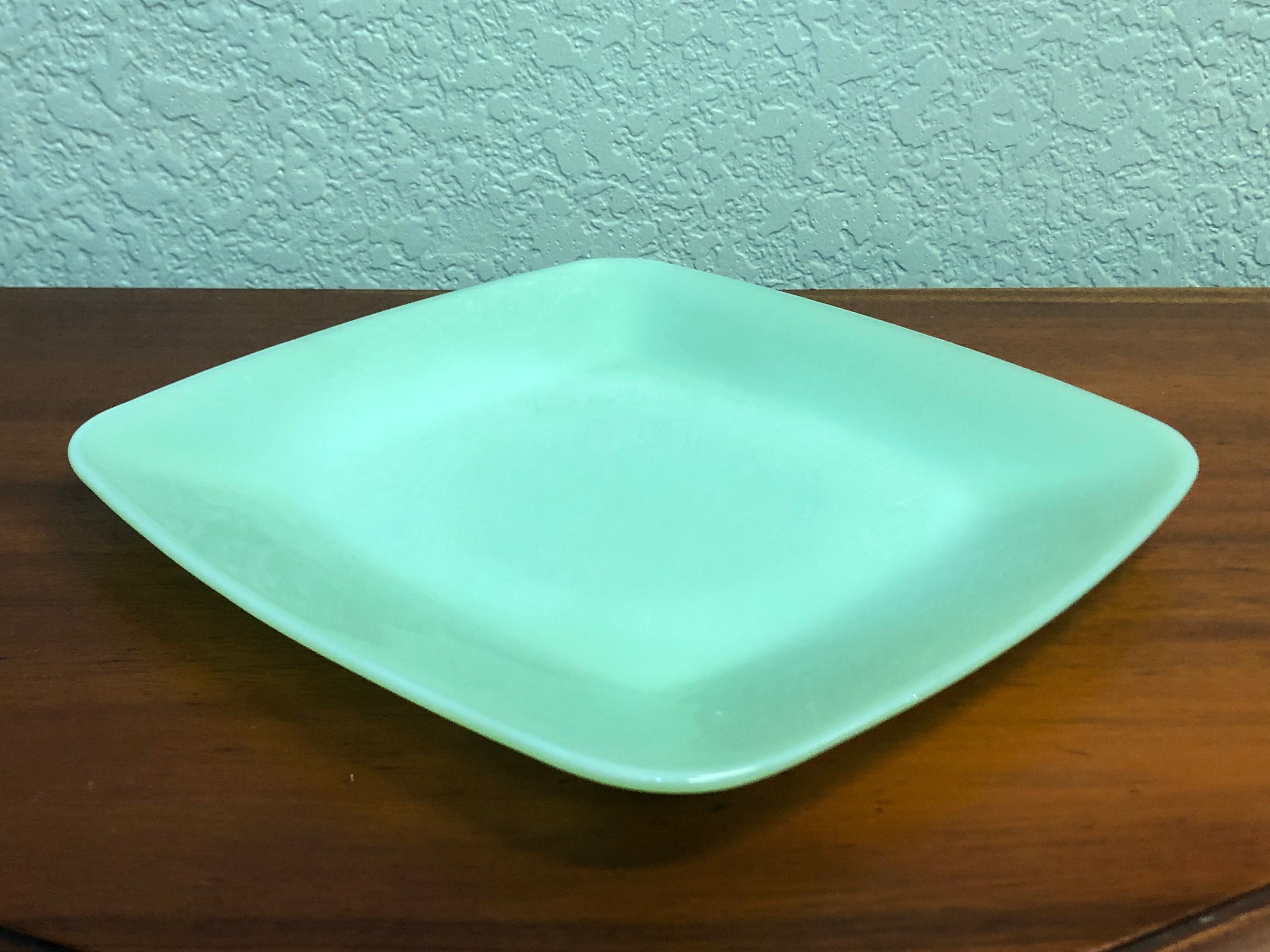 Vintage Jadeite Dinner Plate Etsy