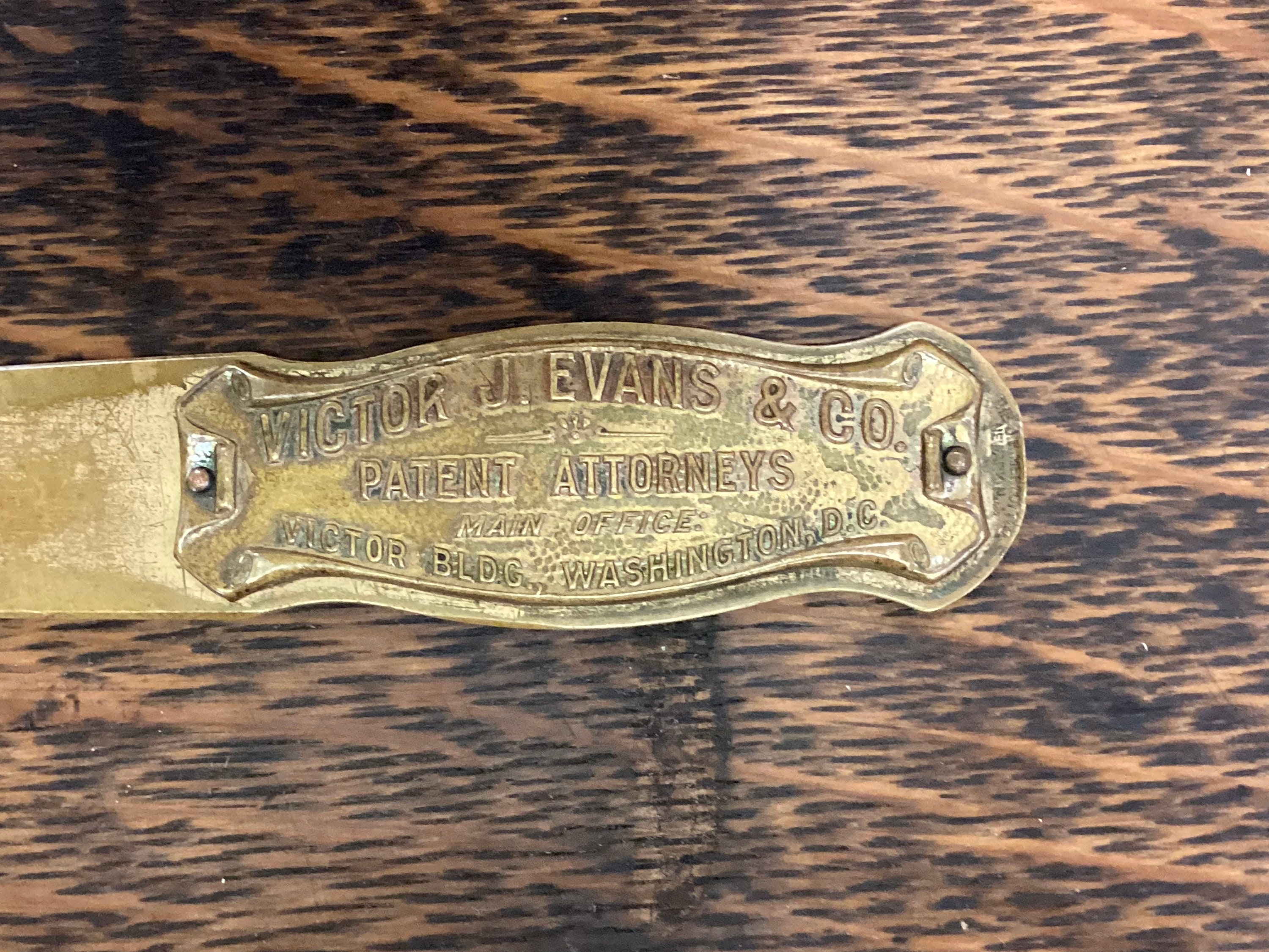 Vintage Advertising Letter Opener Etsy