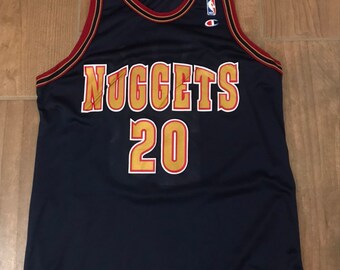 denver nuggets 90s jersey