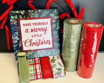 Beleef een vrolijk kerstfeestje wintervakantie DIY kransset