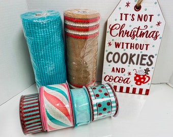 It’s Not Christmas Without Cookies & Cocoa Winter Holiday DIY Wreath Kit