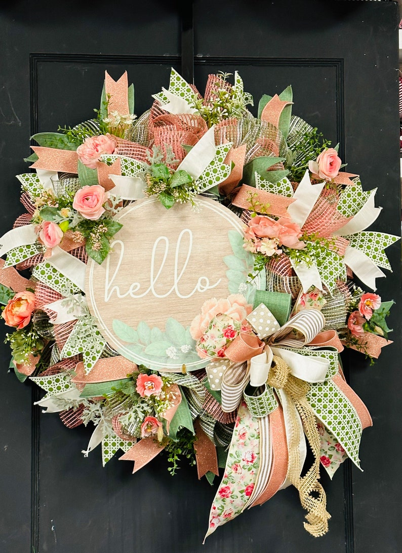 Hello Everyday DIY Wreath Kit Etsy