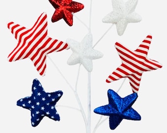 28"  Stars & Stripes Star Spray