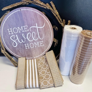 Home Sweet Home Everyday Welcome DIY Wreath Kit