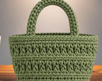 Crochet Lace Bag Pattern – Beginner Friendly Tote Tutorial (PDF Pattern)