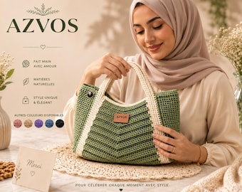 Crochet Handbag Tutorial – Step-by-Step Pattern for Elegant Knitted Bag with Handles