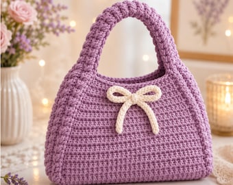 Handmade Crochet Bag Tutorial – Stylish & Sturdy DIY Crochet Handbag (Step-by-Step Pattern)