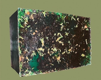 Emerald Money Soap: made with olive oil