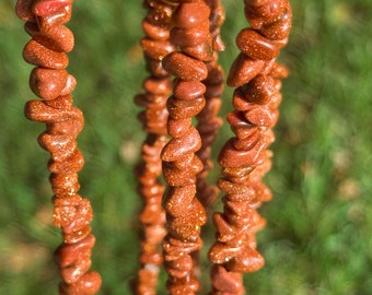 Red Goldstone Necklace