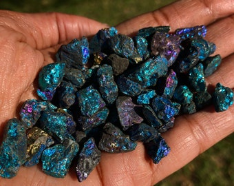 Chalcopyrite Peacock Ore