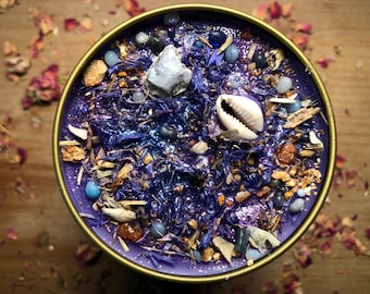 Blue Poppy Conjure Candle