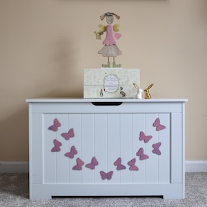 My Sweet 16 Butterflies Collection Large Toy Box by Daisy Fields.