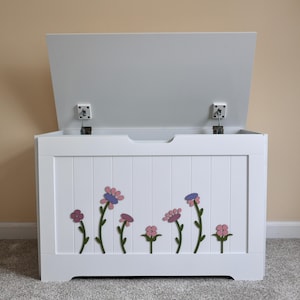 Bohemian Garden Collection Large Toy Box by Daisy Fields.