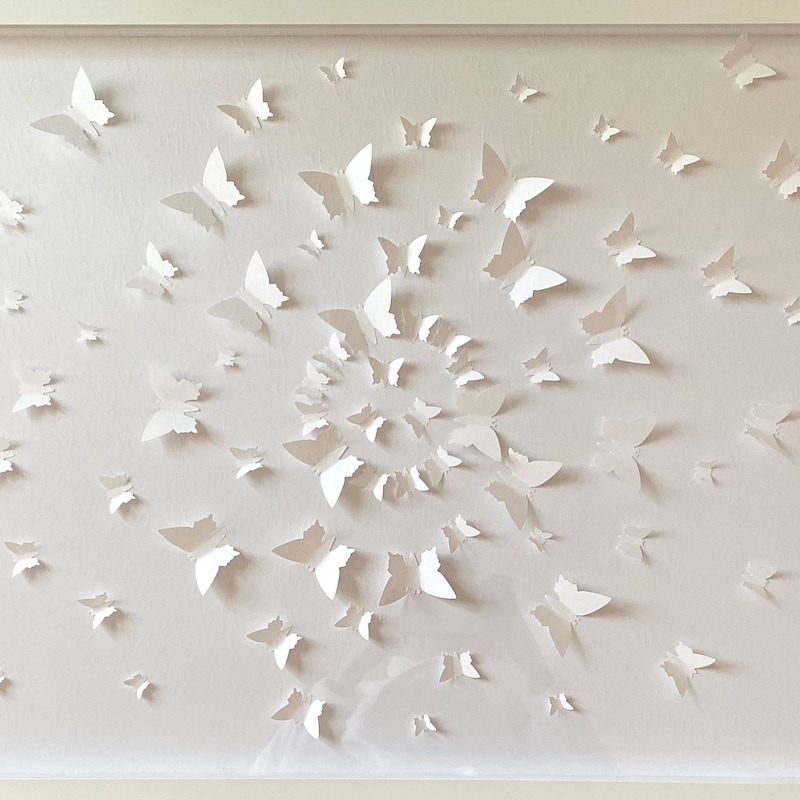 3d Butterfly Wall Art - Etsy