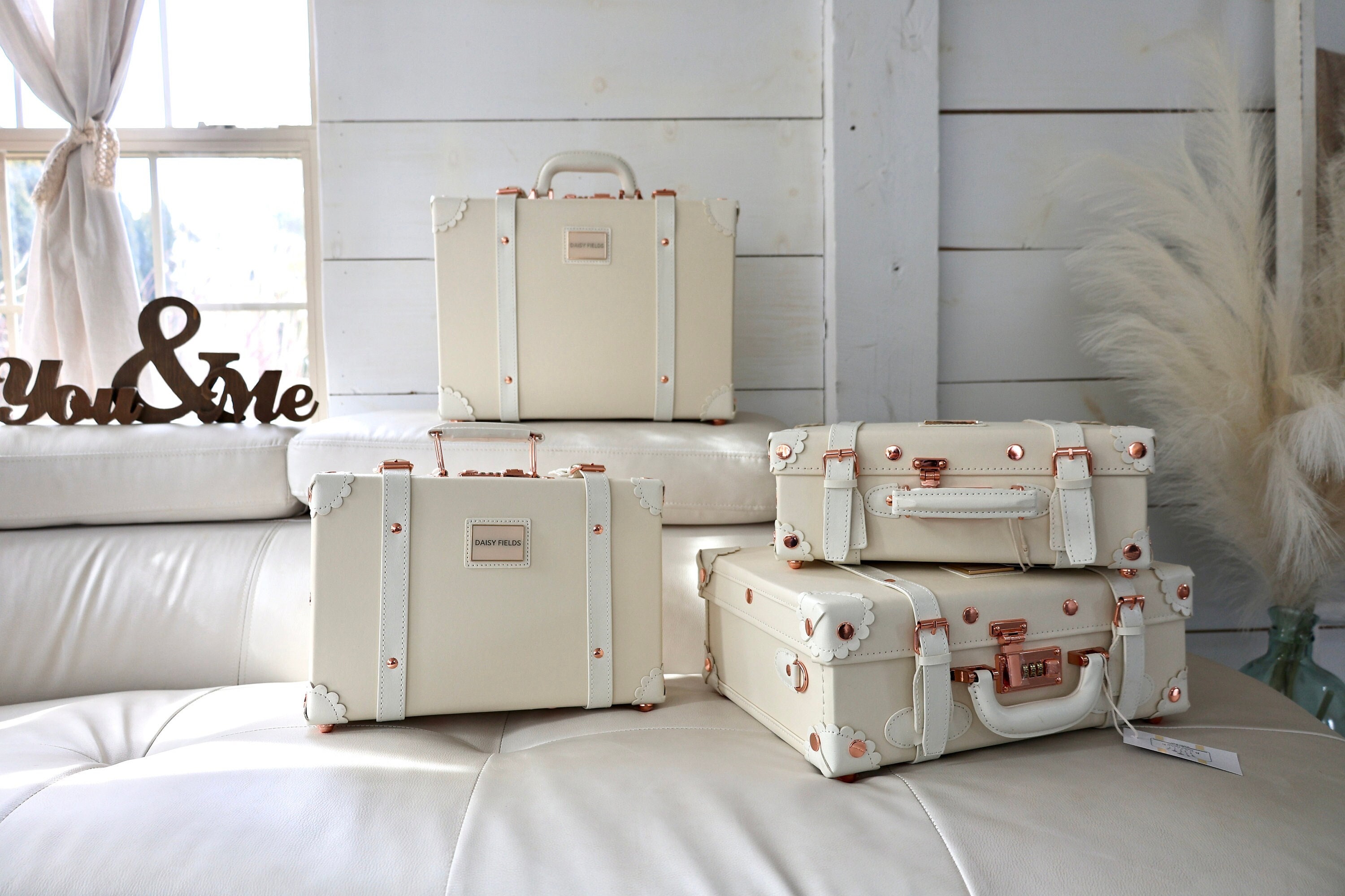 Personalized Wedding Keepsake Box. Wedding Petite Trunk. Keepsake