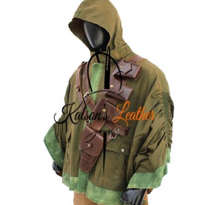 Cosplay poncho with belt inspired by Jedi survivors