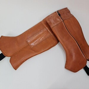 leather boot coers inspired by bokatan