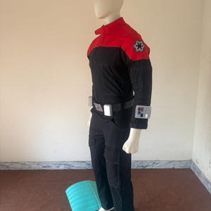 xwint pilot suit with belt inspired by Andor