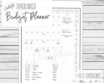 Digital Budget Planner | Finance Planner | Budget Tracker | Debt Payoff | Savings Tracker | Digital Planner | Goodnotes5 | PDF Planner