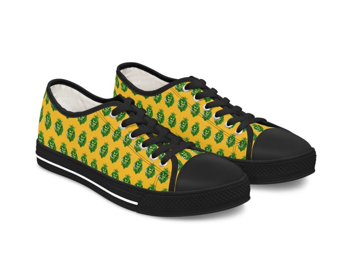 Rasta Vibes  Women's Low Top Sneakers