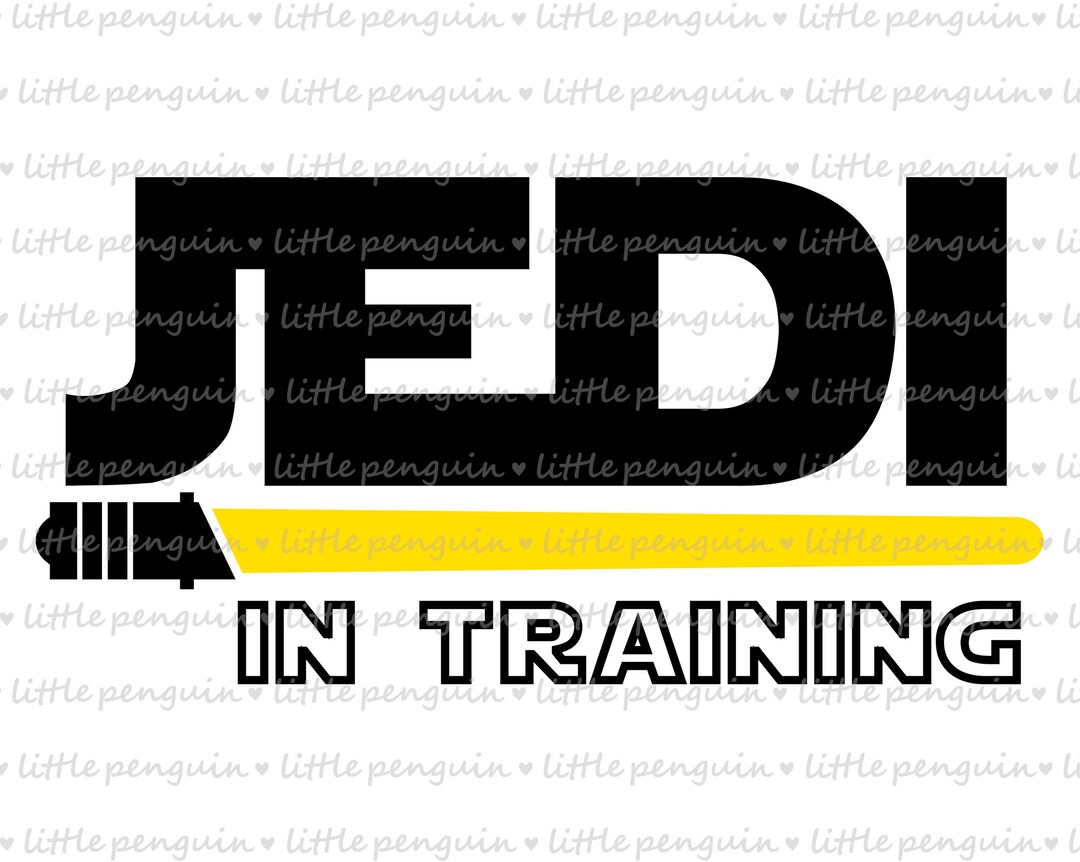 STAR WARS SVG, Jedi in Training Svg, Star Wars Svg, Clip Art, T-shirt