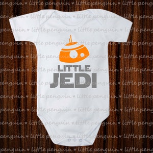 STAR WARS SVG, BB8 svg, Star Wars digital files, Little Jedi, Jedi svg, Clip Art, Onesie, t-shirt, Star Wars cut file, instant download, 638