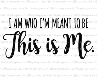 The greatest showman svg files, This is me svg, Movie svg,  digital file, instant download, 150