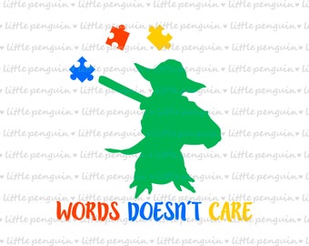 AUTISM SVG, Autism Puzzle, Autism Awareness, Autism Clipart, Puzzle Pieces SVG file, Star wars, Instant Download, 513