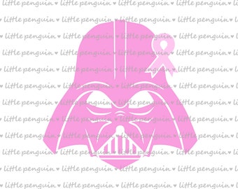 Cancer ribbon, Fight Cancer, Ribbon Breast Cancer, Star wars, Cancer ribbon, awareness pink, Clip Art, Pink ribbon, instant download, 672