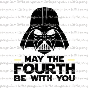 STAR WARS SVG, May the fourth be with you, Star Wars, Clip Art, cut file, instant download, jpg, png, svg, eps, 434
