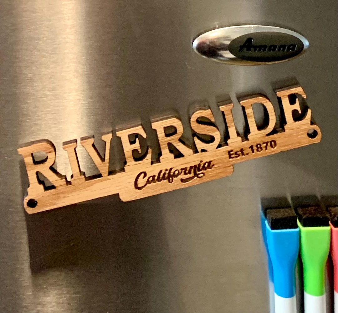 Uc Riverside Magnet Riverside California Wood Fridge Magnet: City Souvenir Gift - Etsy