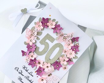 Carte D Anniversaire Carte De Jour De Mere Carte Etsy