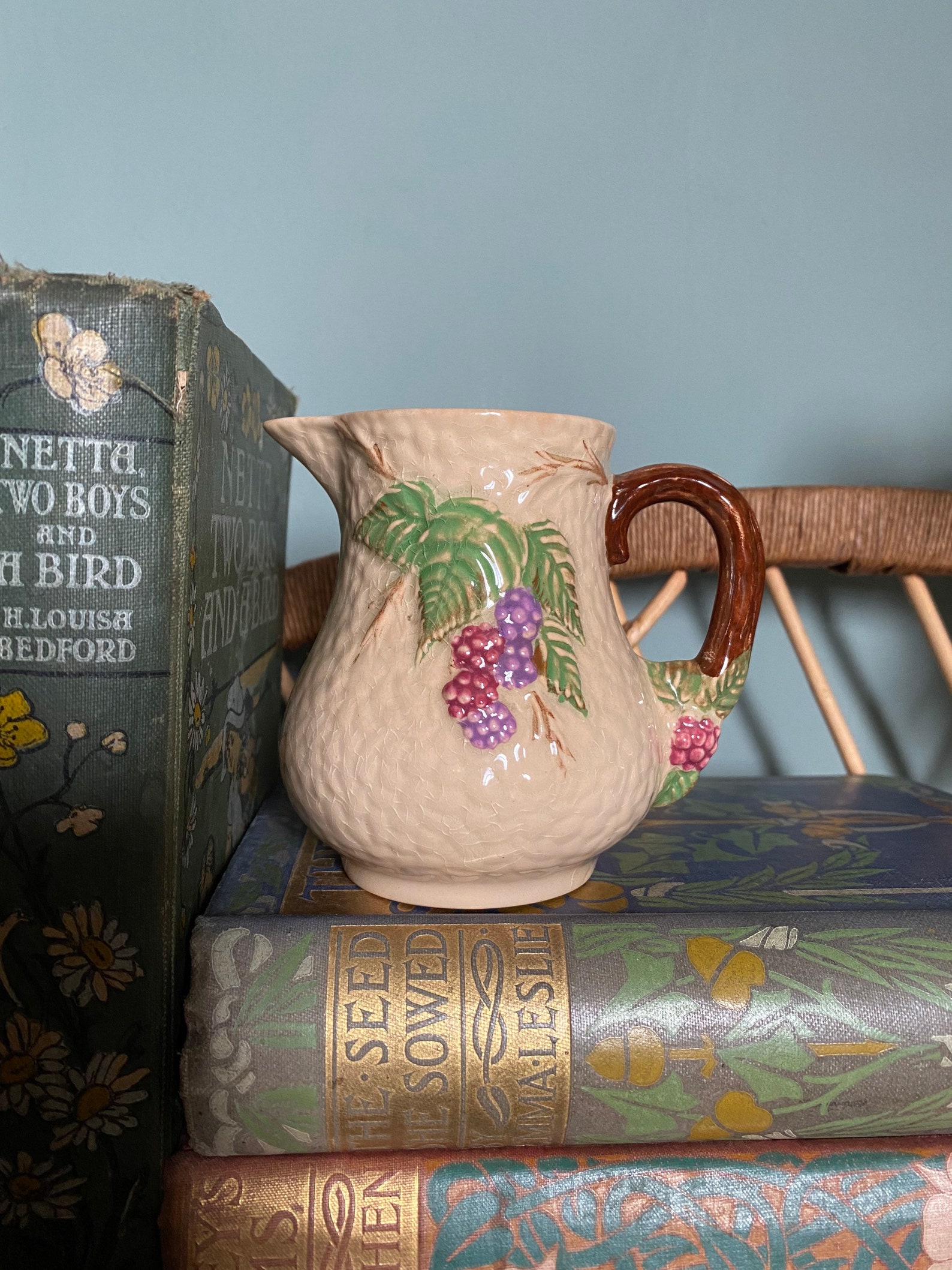 Vintage Wade Bramble England Milk Jug Small Porcelain Jug Etsy.de