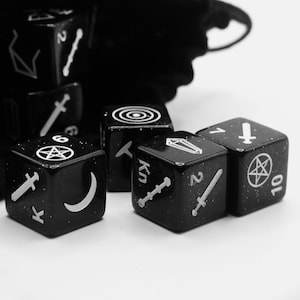 STARDUST TAROT DICE - Seconds Sale