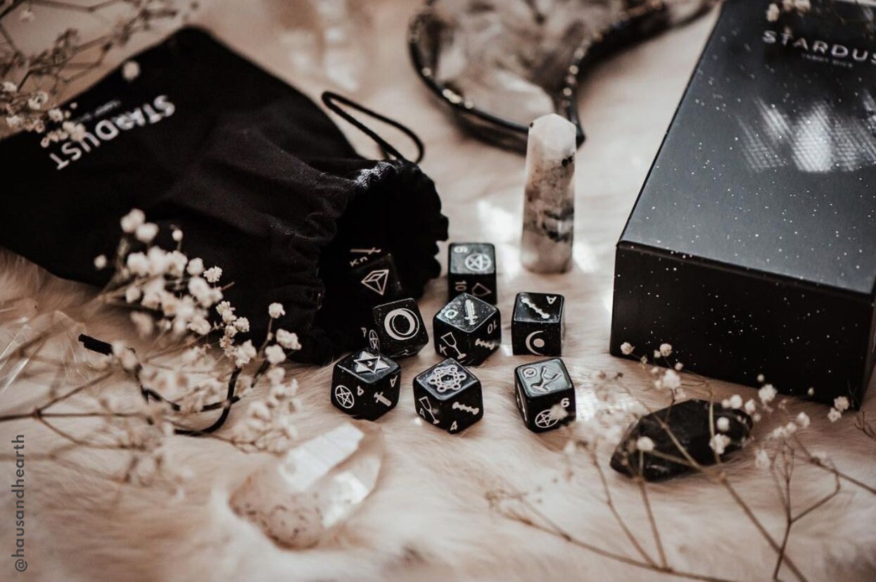 stardust Tarot Dice