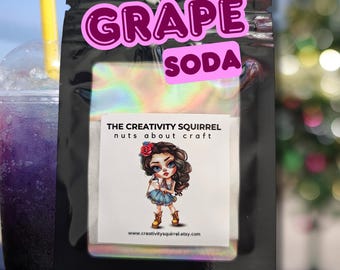 Grape Soda Scented Diamond Art Putty - mit ABs verträglich