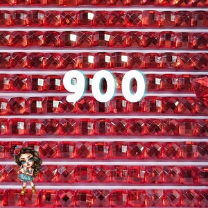 C900 - Crystal Square Diamond Art Drills