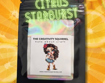 Citrus Starburst Scented Diamond Art Putty - kompatibel mit ABs